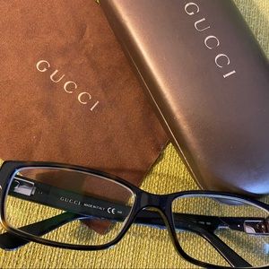 Authentic GUCCI glasses—frames with original case